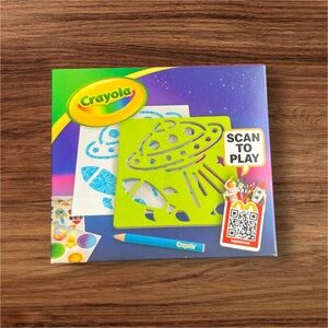 NEW IN BOX McDonald's Happy Meal Toy Crayola Stencil Sticker Book Art Set 2025